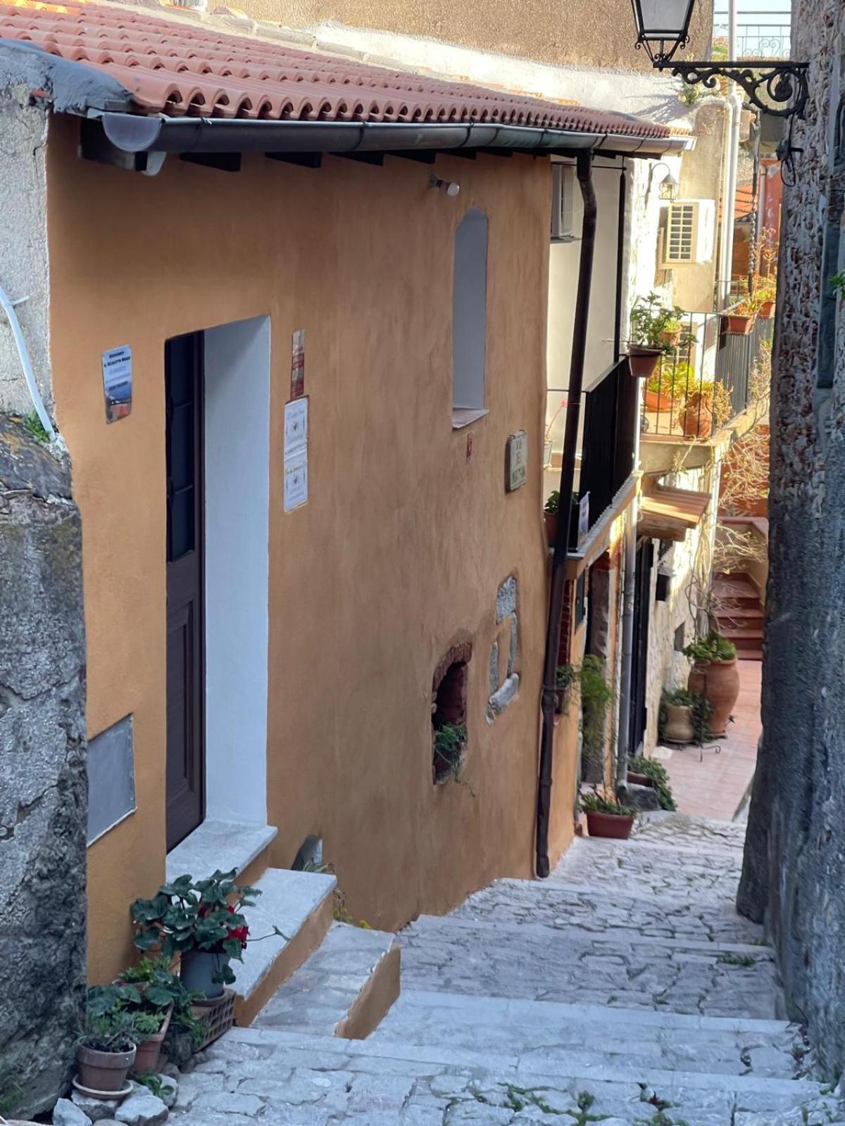 Al Vicoletto House Villa Forza d'Agro Bagian luar foto